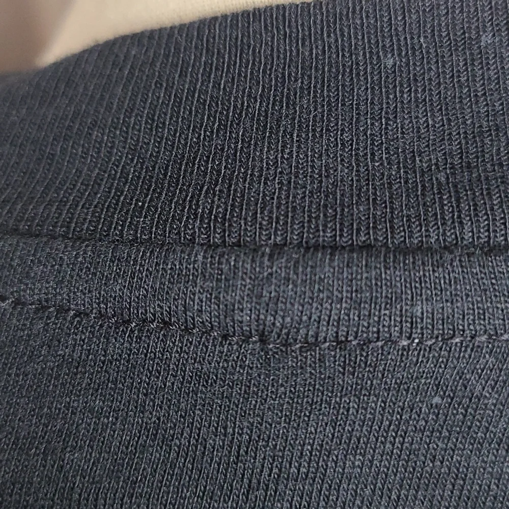 VERSACE V2 black men's t-shirt with blue logo size S - Picture 7 of 10